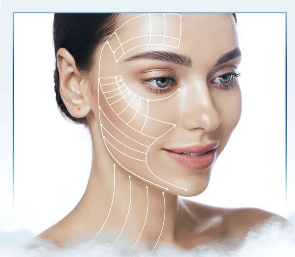 HIFU Ultraschalltherapie Gesichtsbehandlung für Hautverjüngung